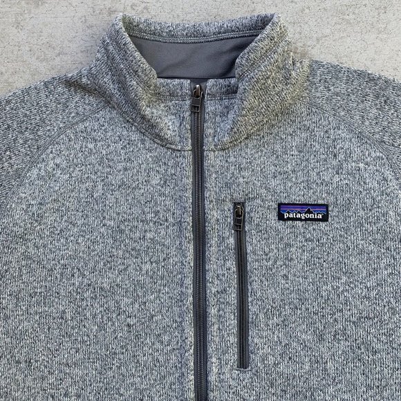 Patagonia Better Sweater Fleece Jacket Men’s Extra Large (XL) Full Zip Stonewash - Picture 5 of 8